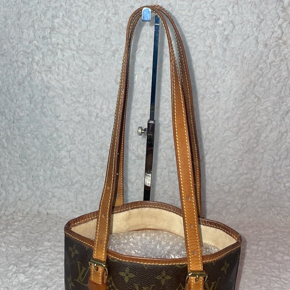Louis Vuitton LV Monogram Petit PM Bucket Shoulder Bag Purse - Picture 9 of 17